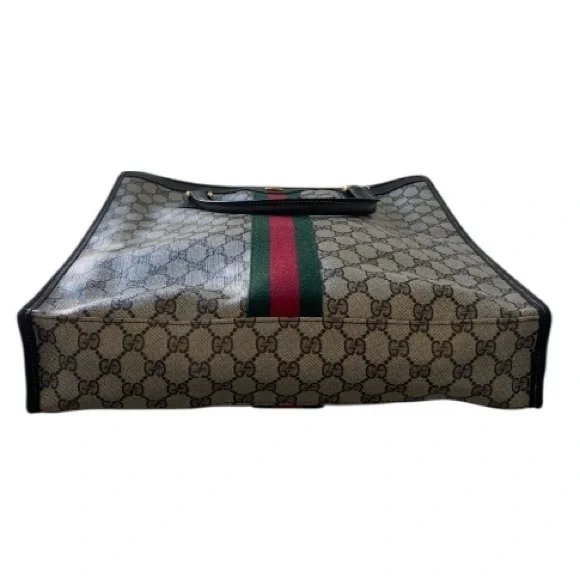 Gucci Monogram Sherry Line Hand Bag tote - Picture 6 of 17